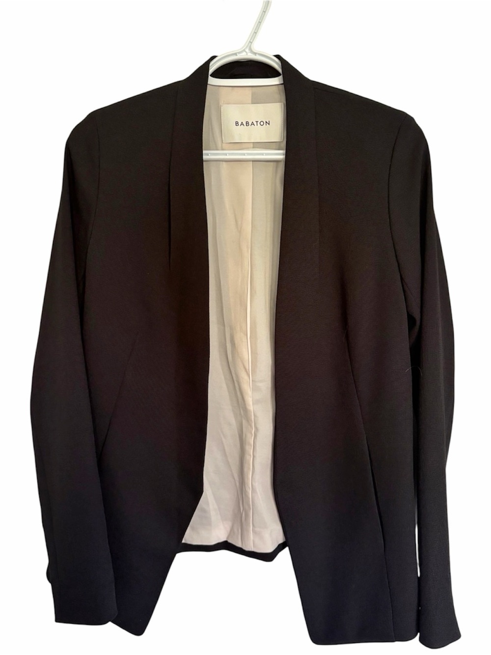 Babaton Black Blazer with Cream Lining